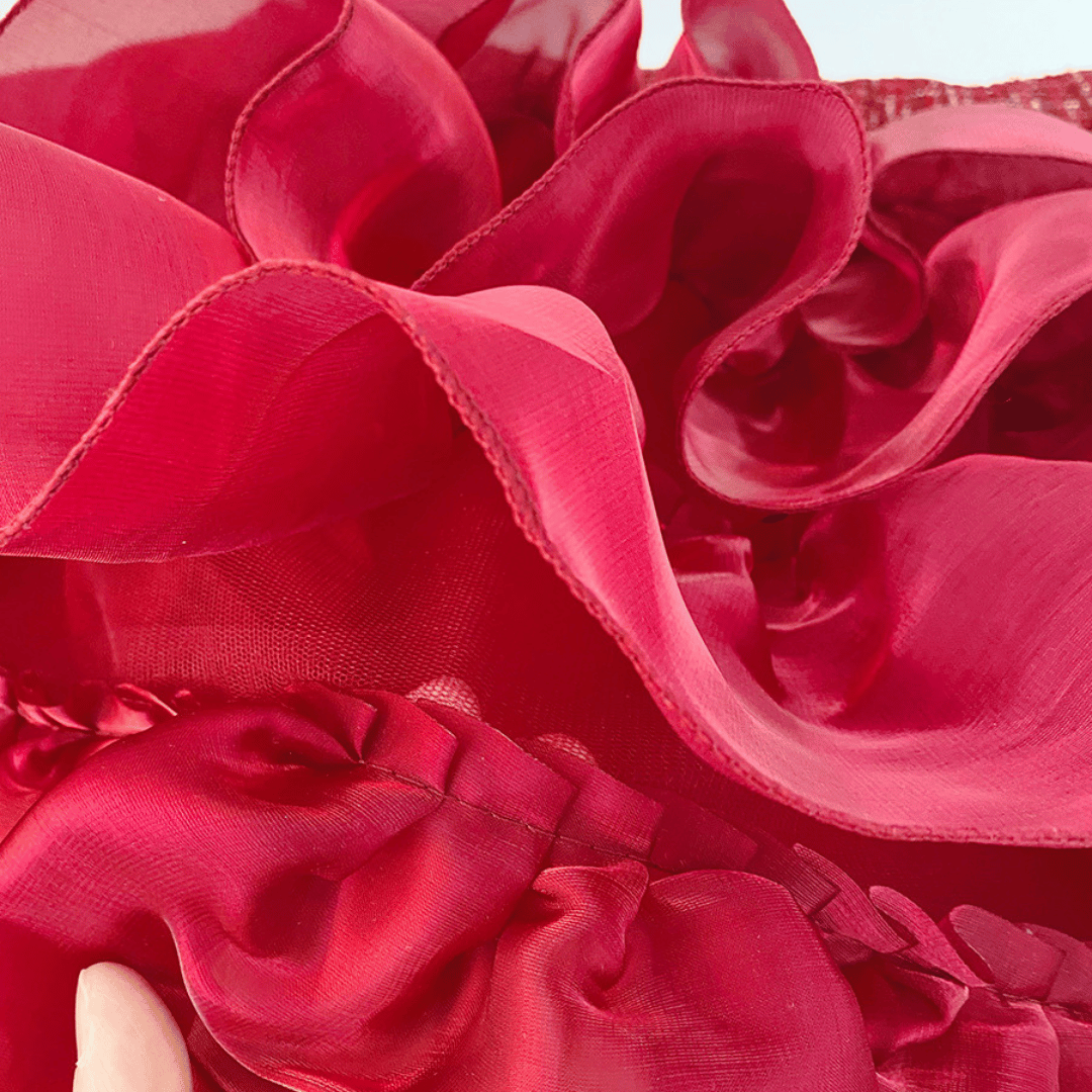 Tweed Tulle Princess Party Dress