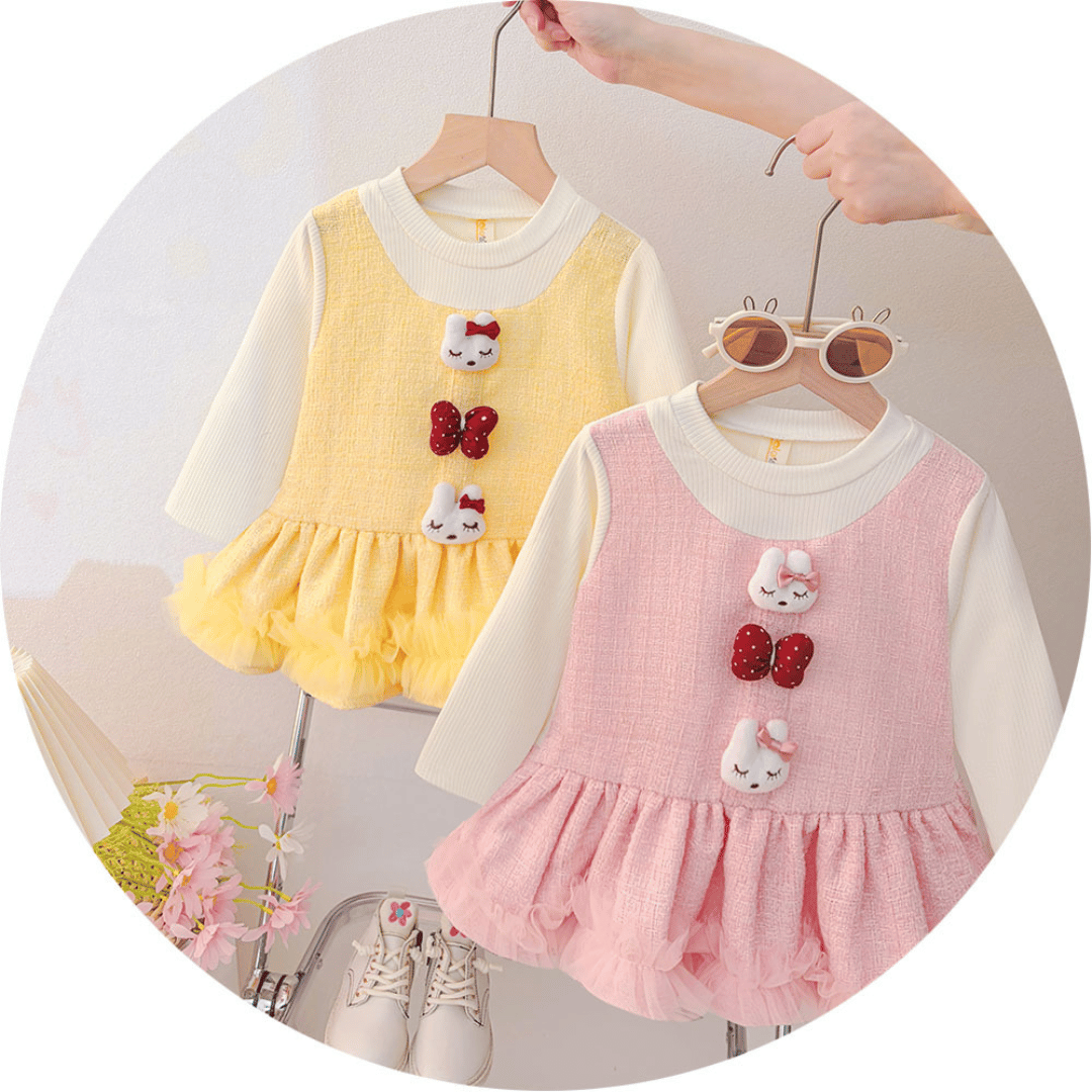 Cute Mesh Princess Baby Dress