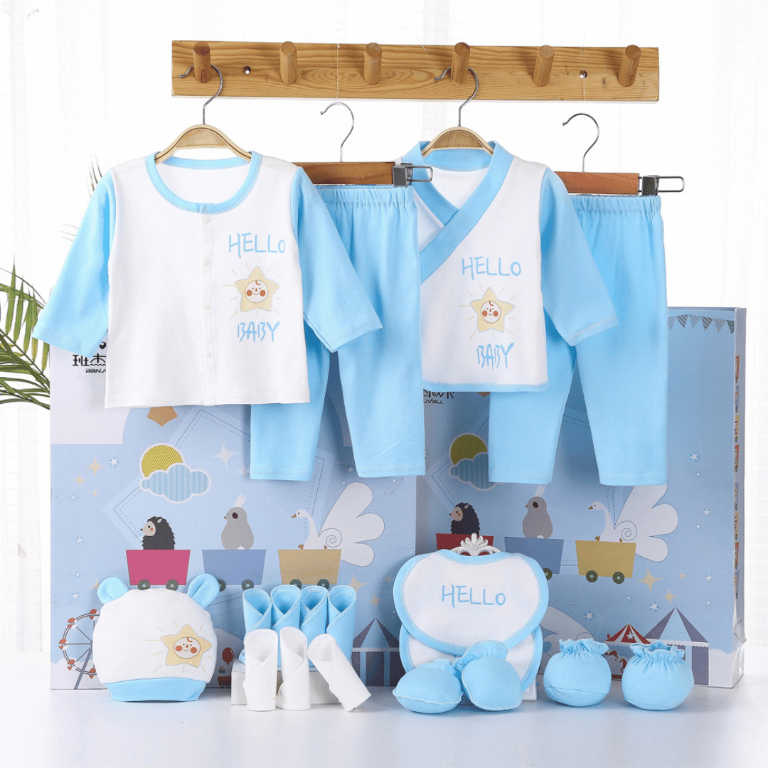 Tomorrow’s Star Newborn Gift Box – Soft Cotton Baby Set