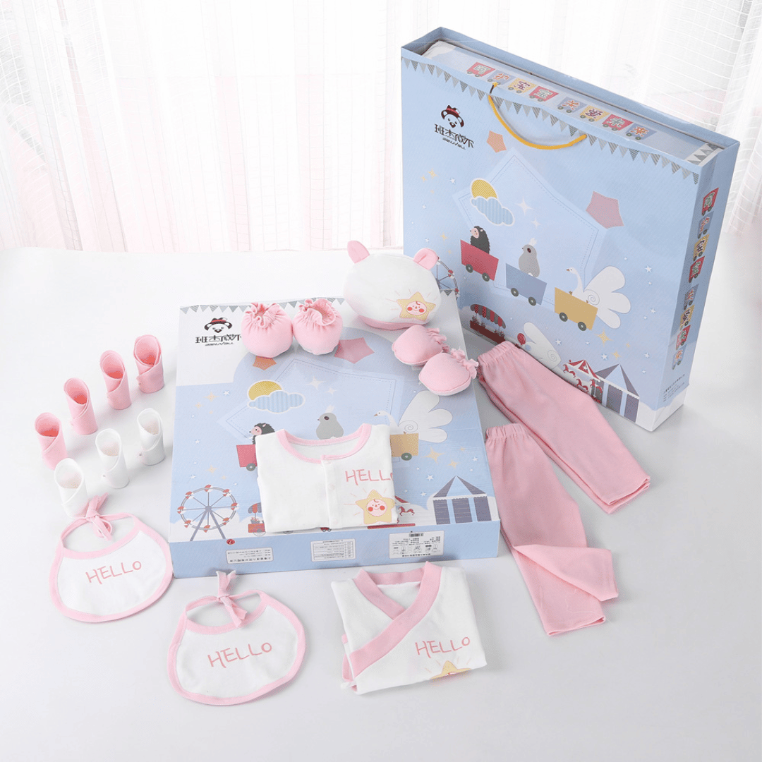 Tomorrow’s Star Newborn Gift Box – Soft Cotton Baby Set