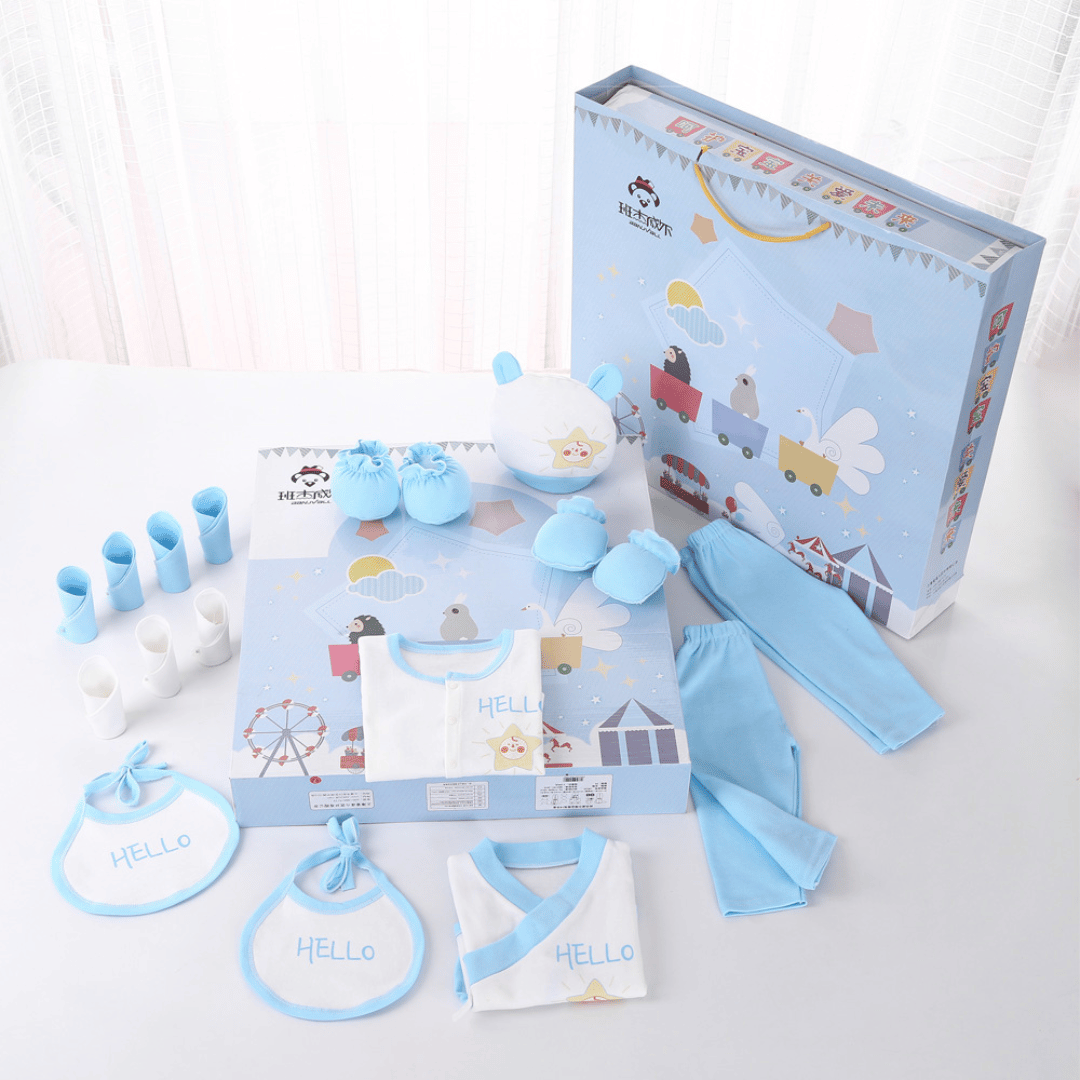 Tomorrow’s Star Newborn Gift Box – Soft Cotton Baby Set