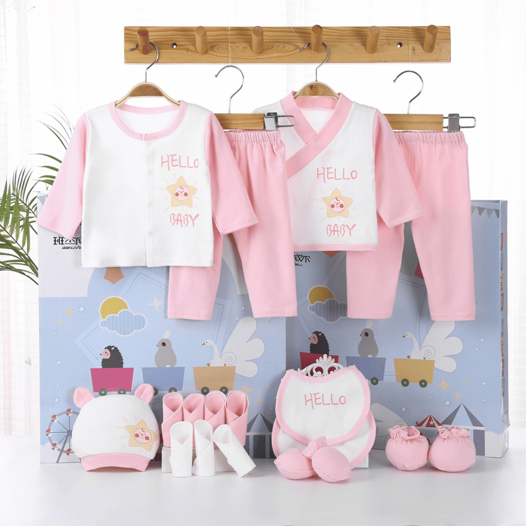 Tomorrow’s Star Newborn Gift Box – Soft Cotton Baby Set