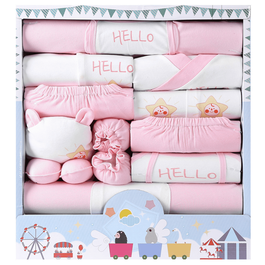 Tomorrow’s Star Newborn Gift Box – Soft Cotton Baby Set