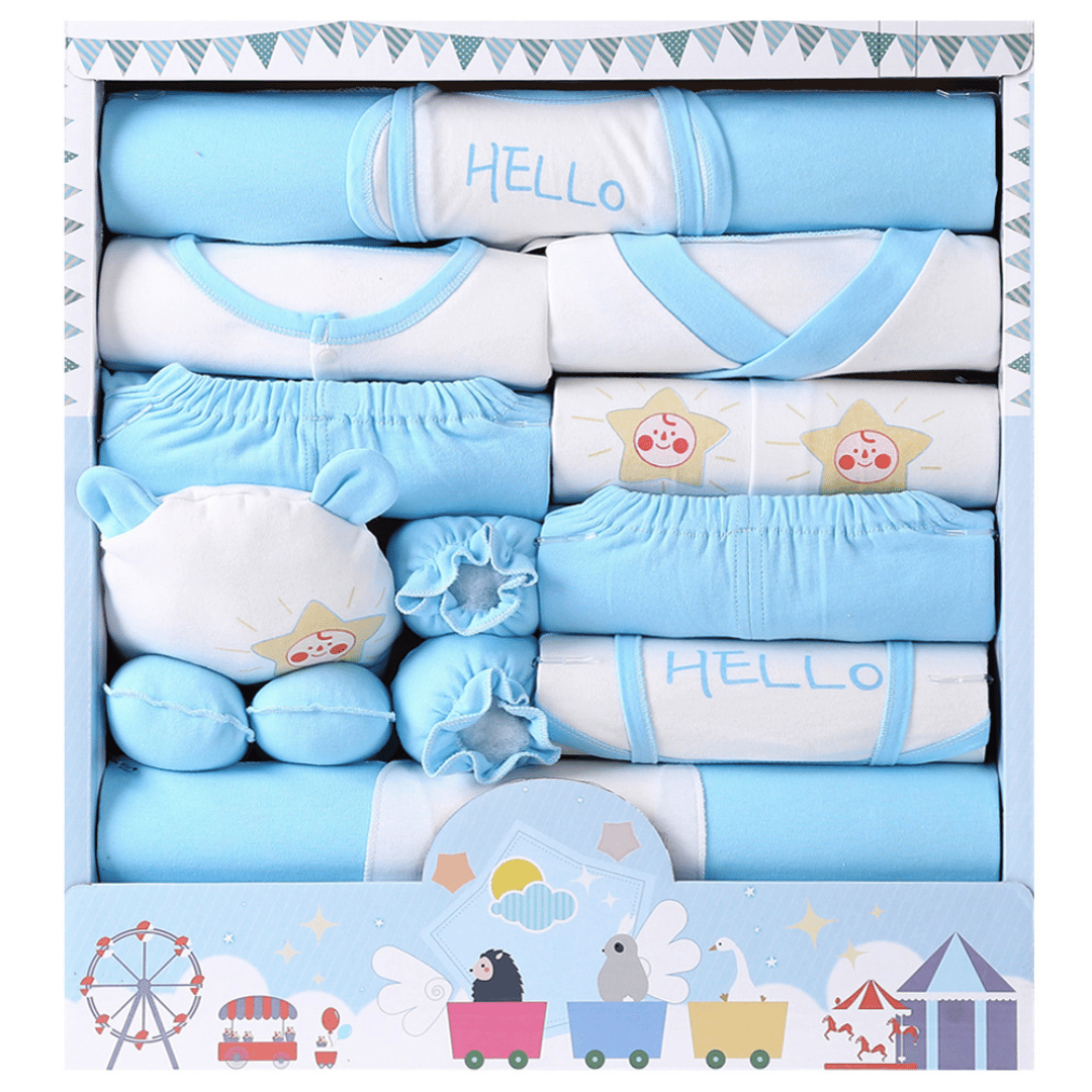 Tomorrow’s Star Newborn Gift Box – Soft Cotton Baby Set