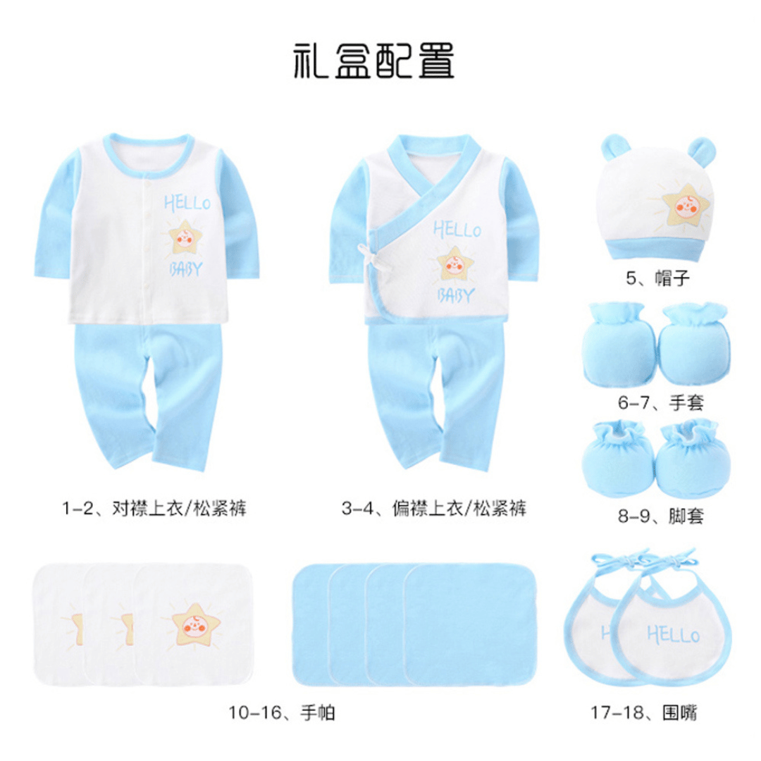 Tomorrow’s Star Newborn Gift Box – Soft Cotton Baby Set