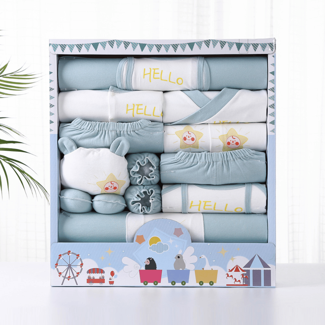 Tomorrow’s Star Newborn Gift Box – Soft Cotton Baby Set