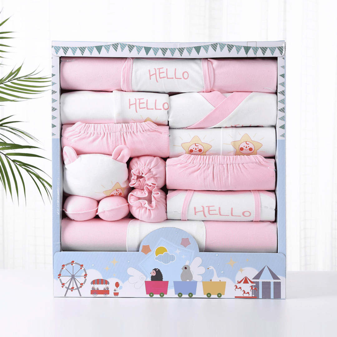 Tomorrow’s Star Newborn Gift Box – Soft Cotton Baby Set