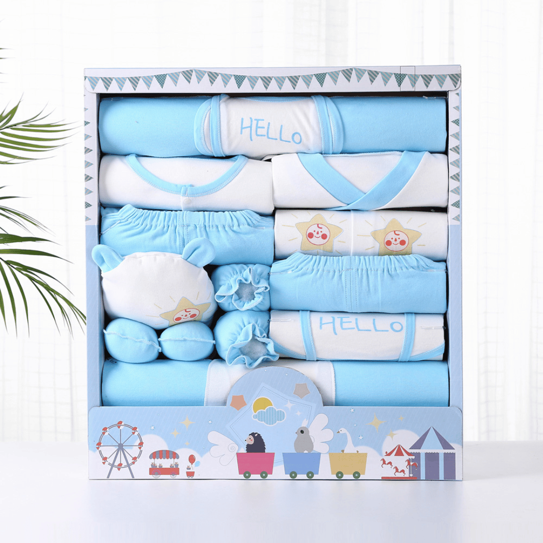 Tomorrow’s Star Newborn Gift Box – Soft Cotton Baby Set