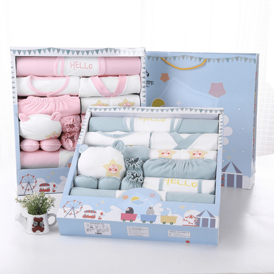 Tomorrow’s Star Newborn Gift Box – Soft Cotton Baby Set
