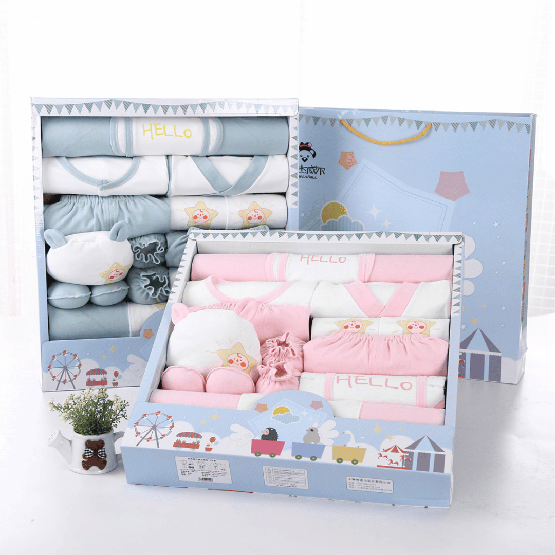 Tomorrow’s Star Newborn Gift Box – Soft Cotton Baby Set