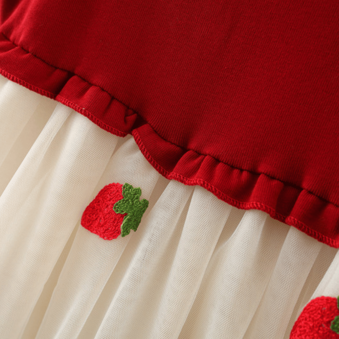 Strawberry Princess Party Dress