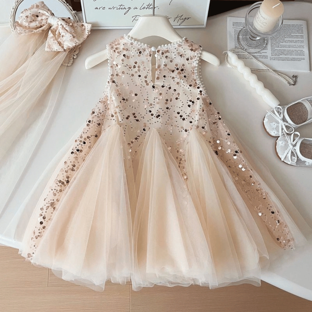 Sequin Tulle Princess Dress