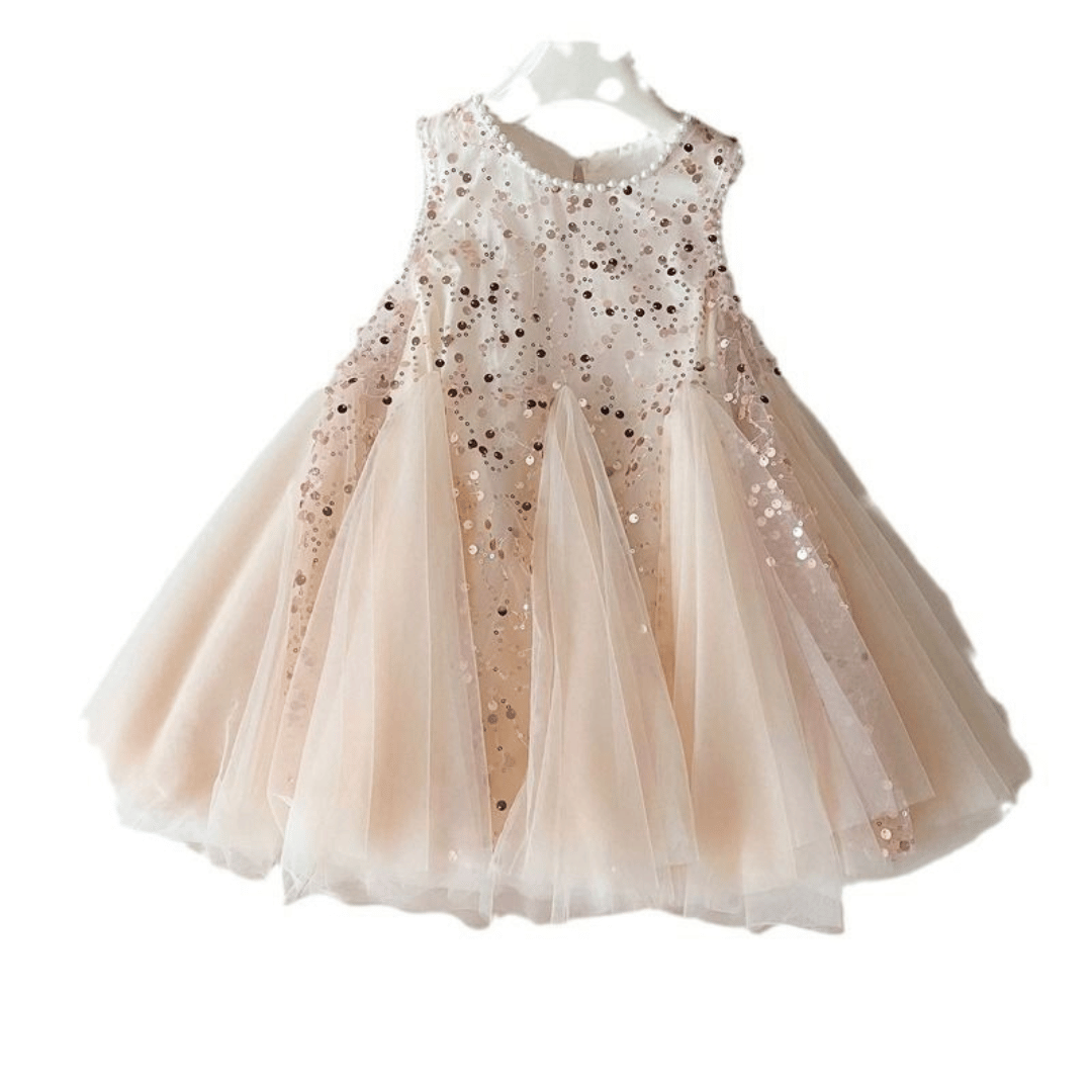 Sequin Tulle Princess Dress