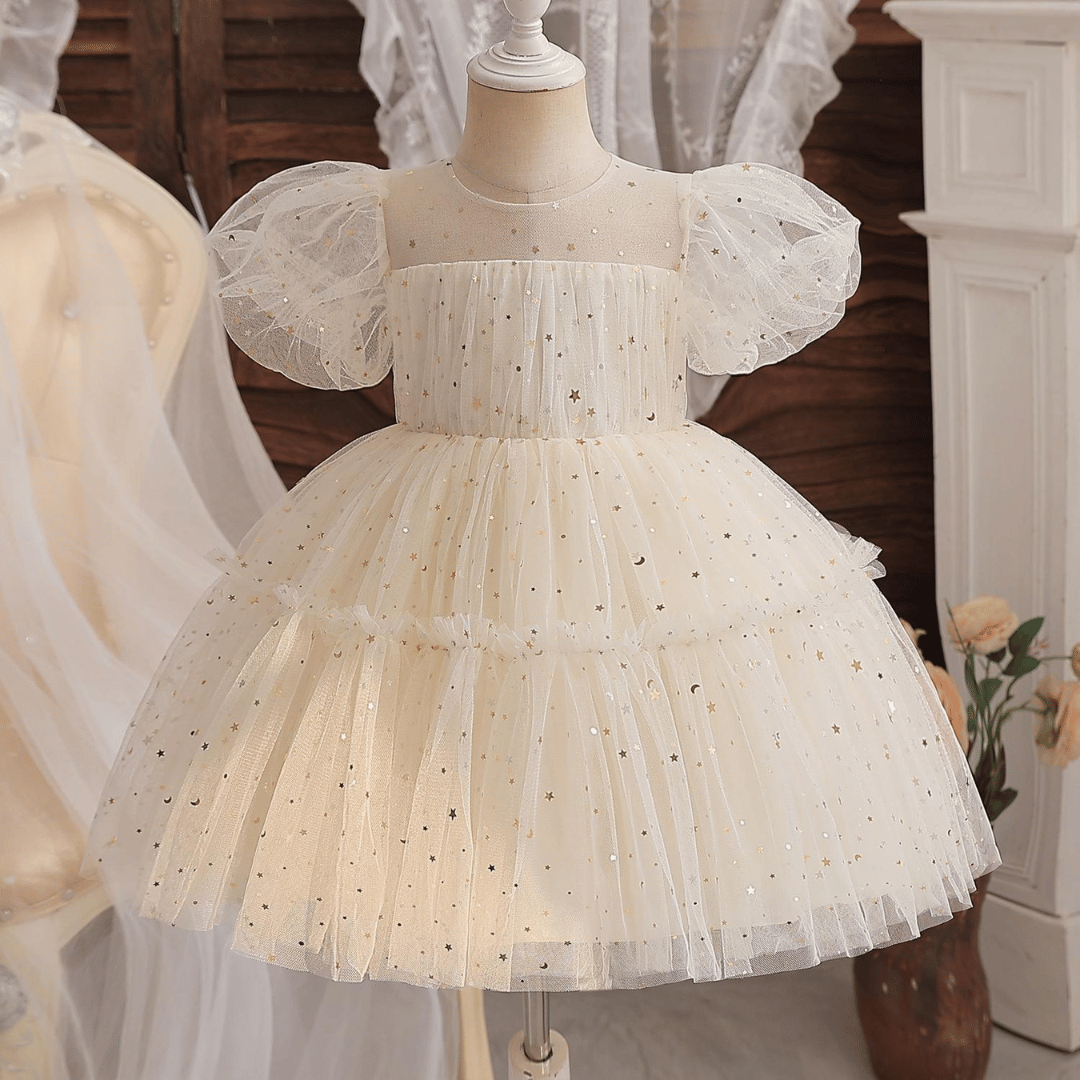 Luxury Star Glitter Tulle Princess Dress