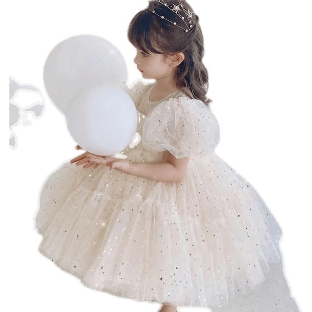 Luxury Star Glitter Tulle Princess Dress