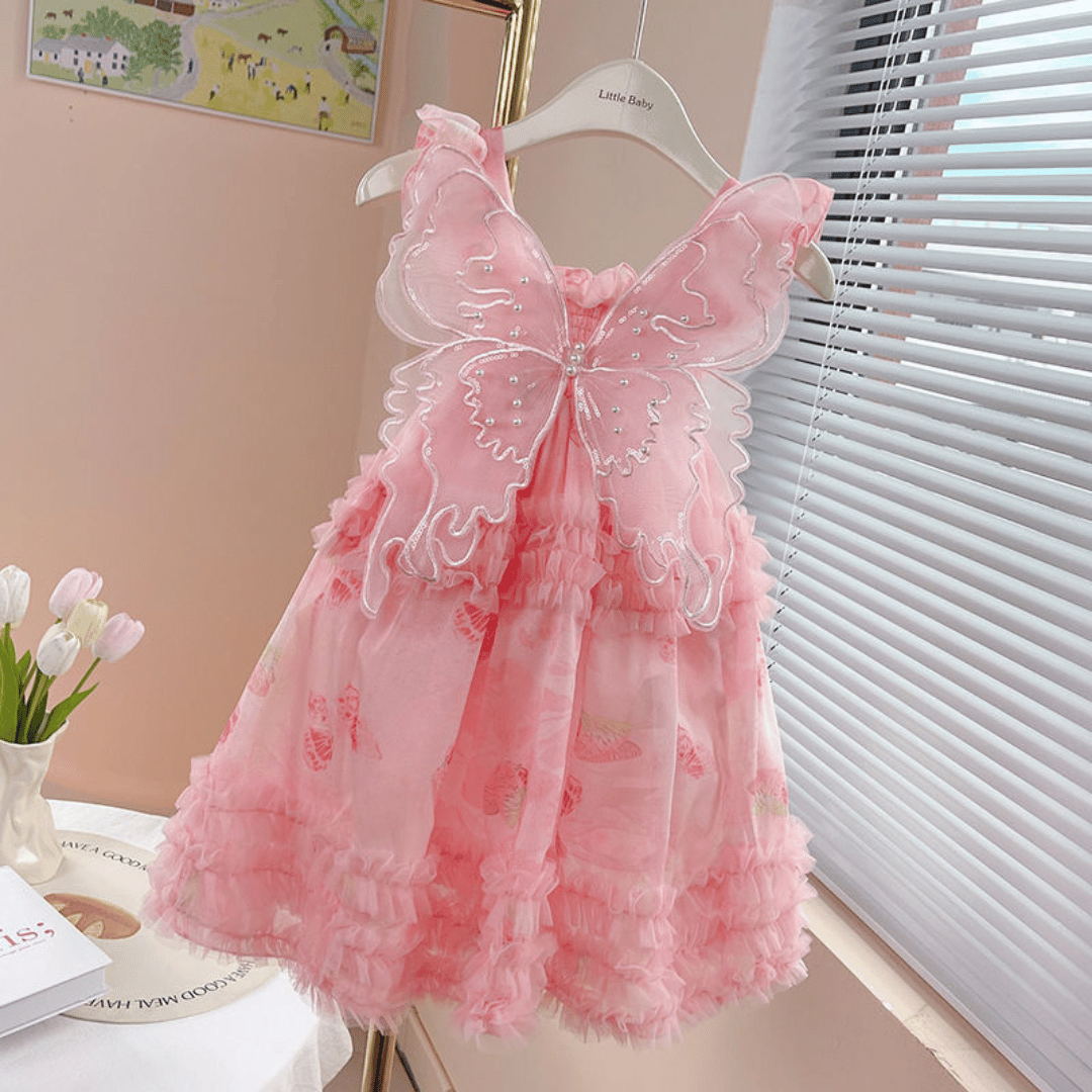 Butterfly Fairy Princess Party Dress