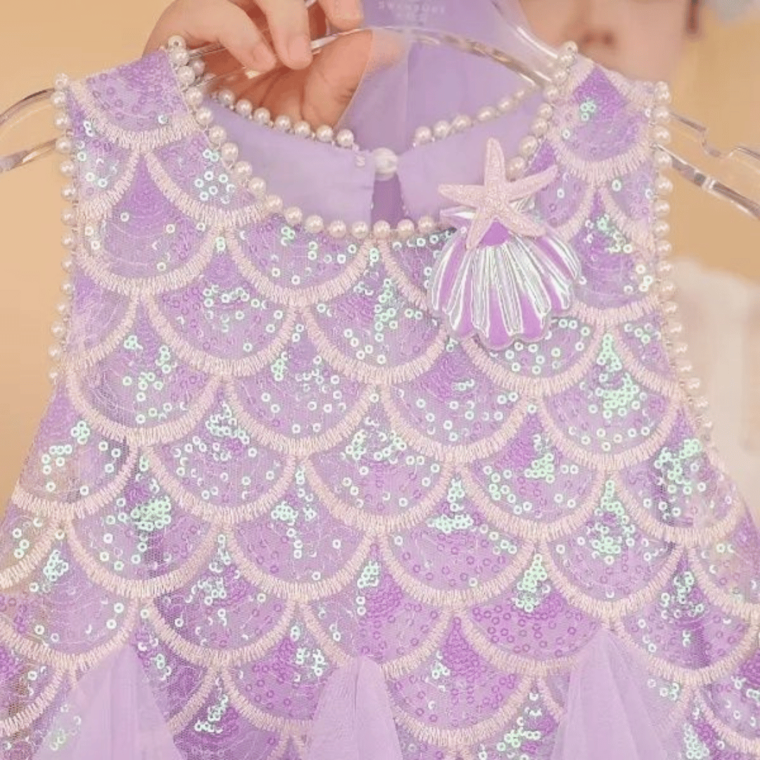 Mermaid Sequin Princess Dress