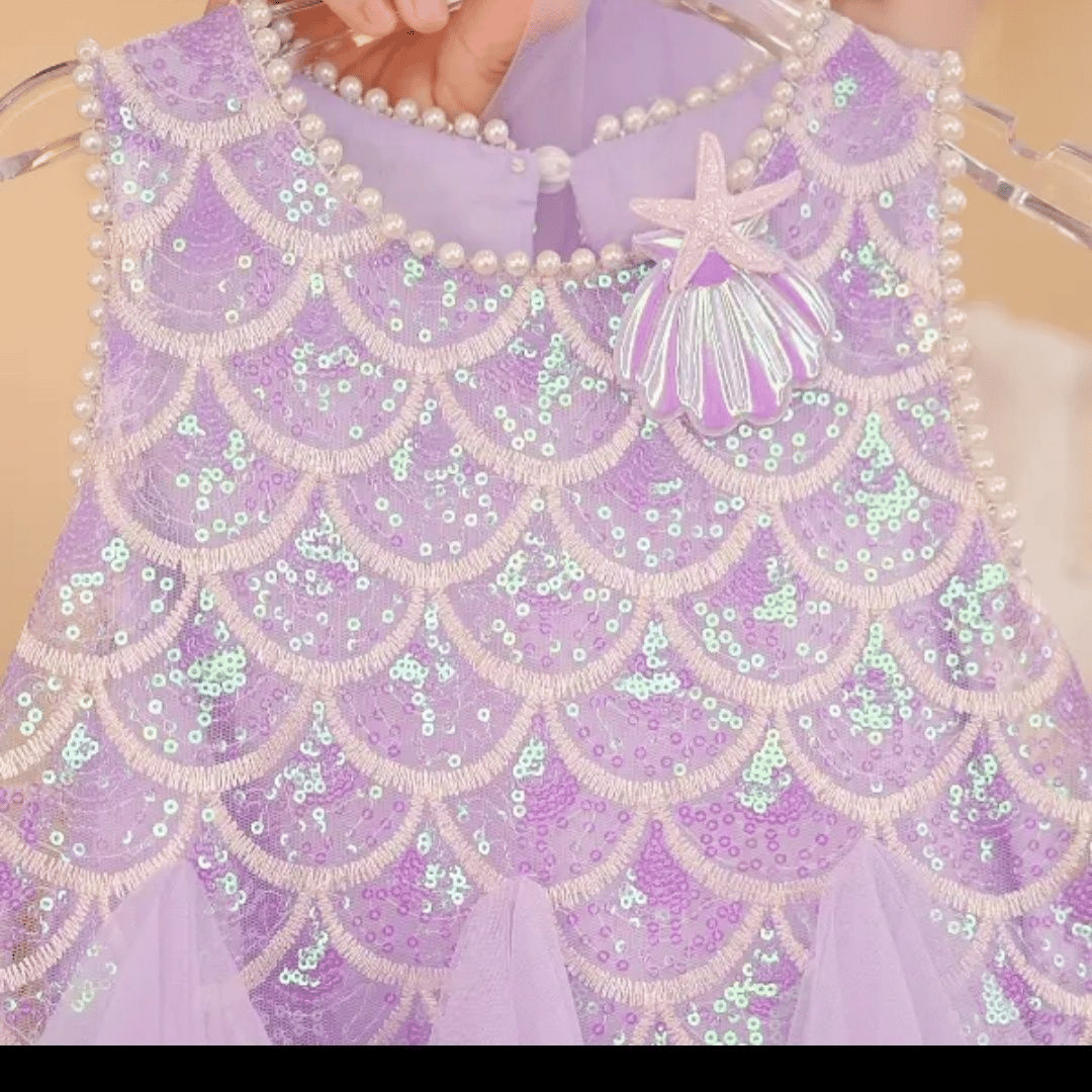 Mermaid Sequin Princess Dress