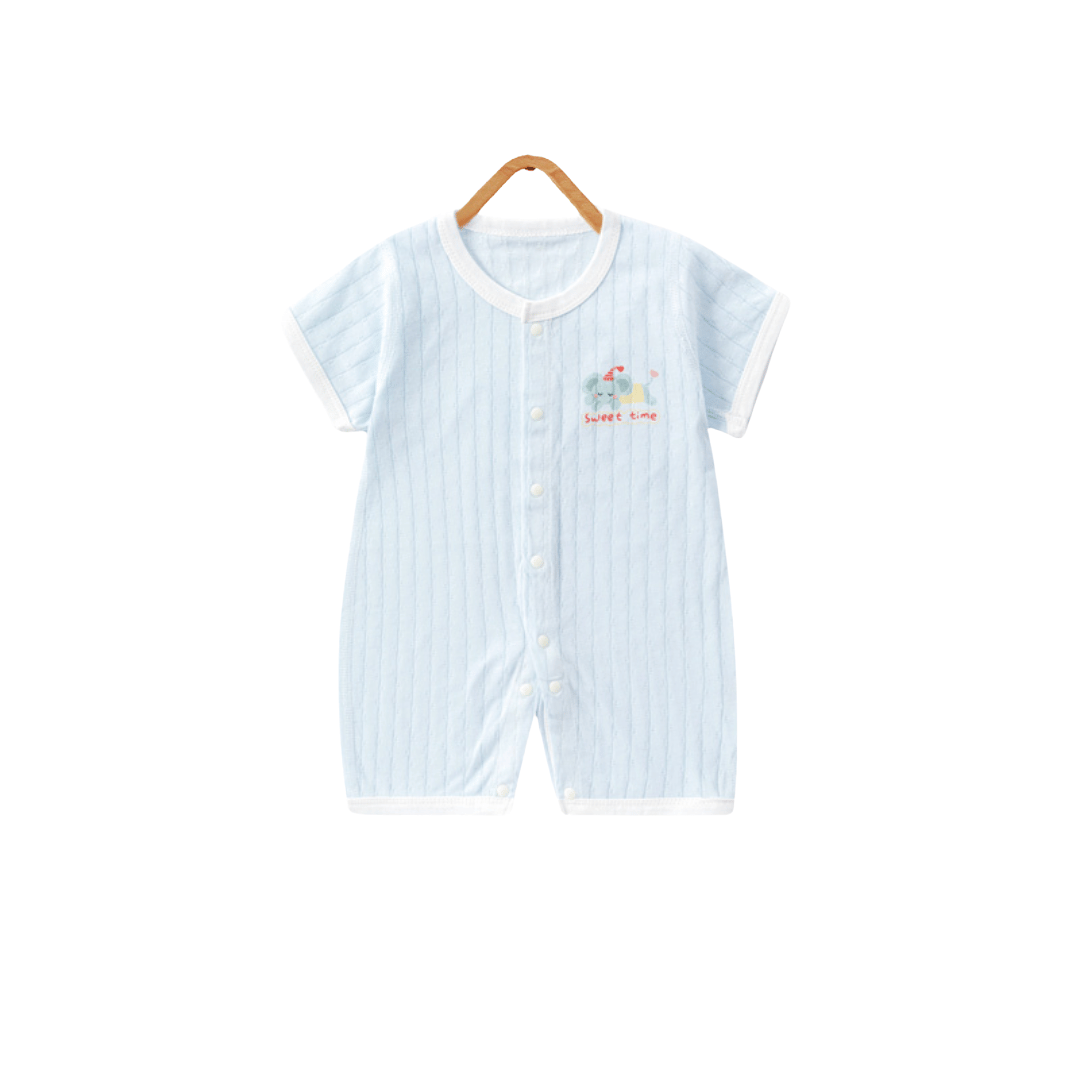 Luxury Soft Cotton Baby Summer Romper