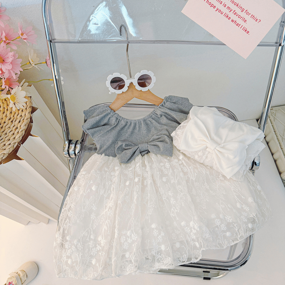 Bow Lace Princess Dress