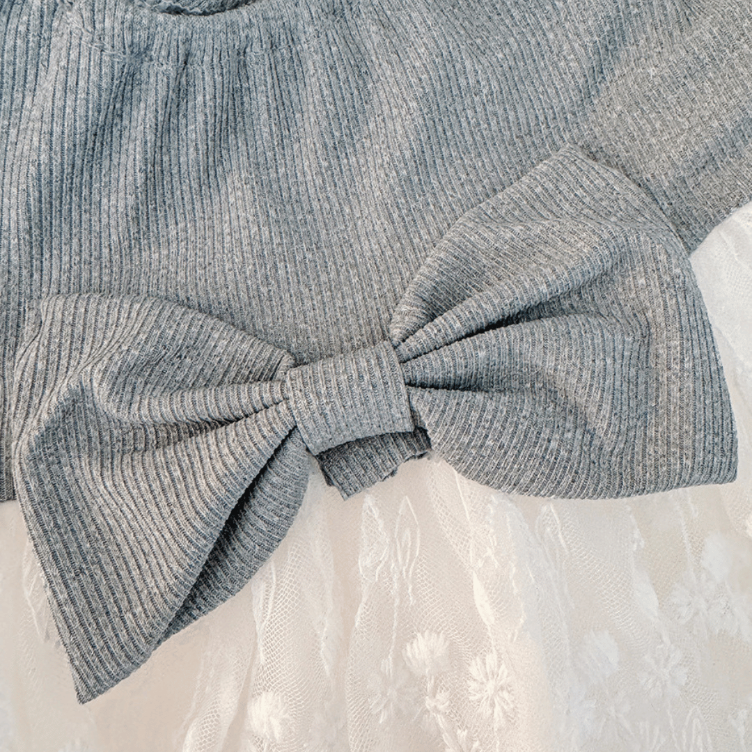 Bow Lace Princess Dress