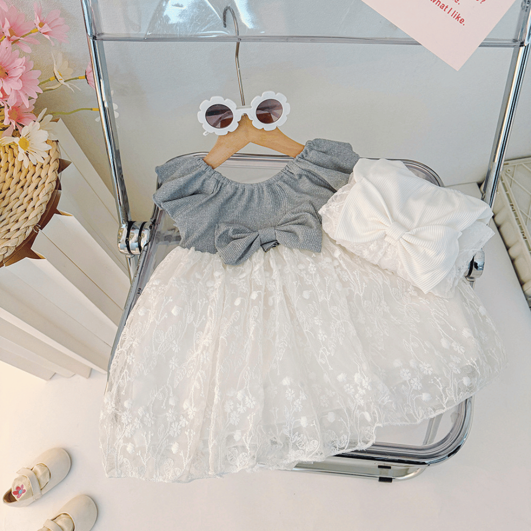Bow Lace Princess Dress