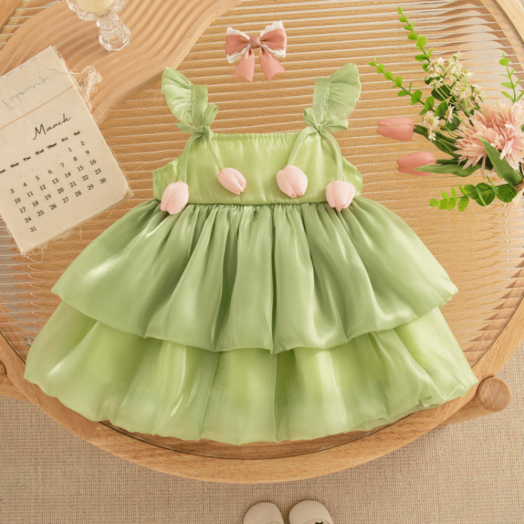 Tulip Petal Party Dress