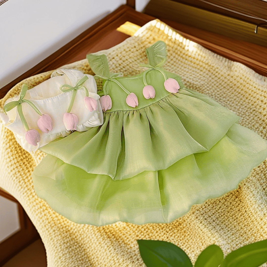 Tulip Petal Party Dress