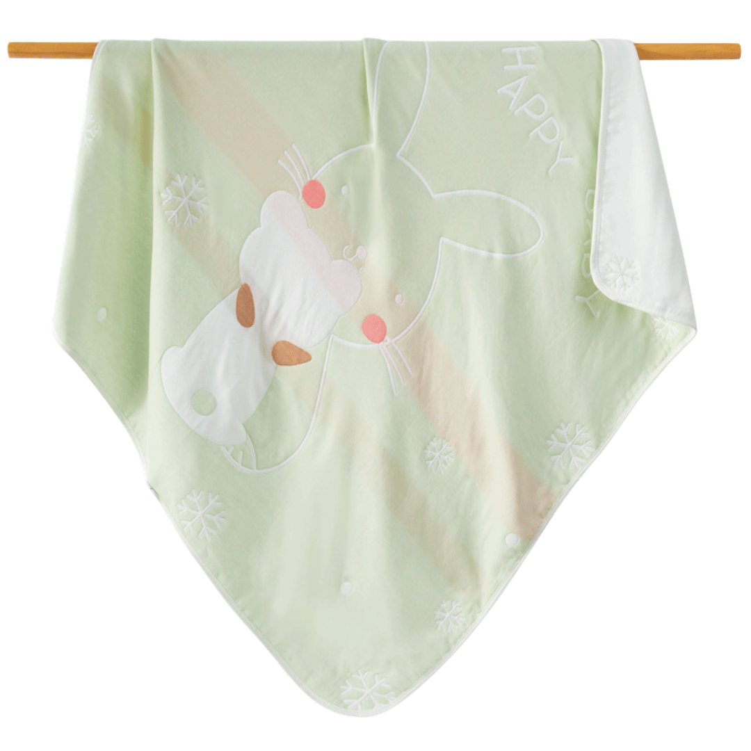 Premium Pure Cotton Gauze Baby Bath Towel