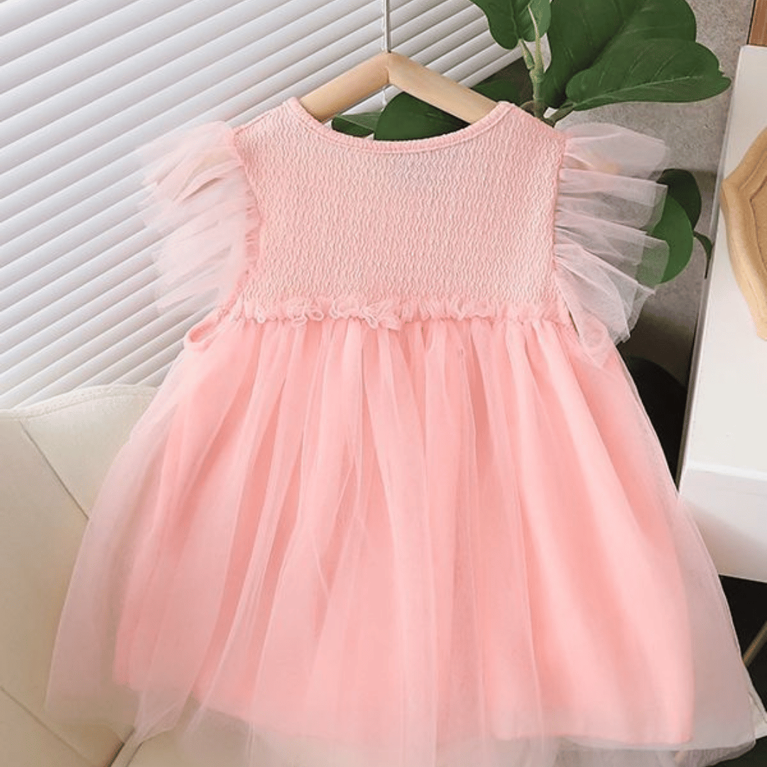 Baby Girl 3D Bow Party Dress