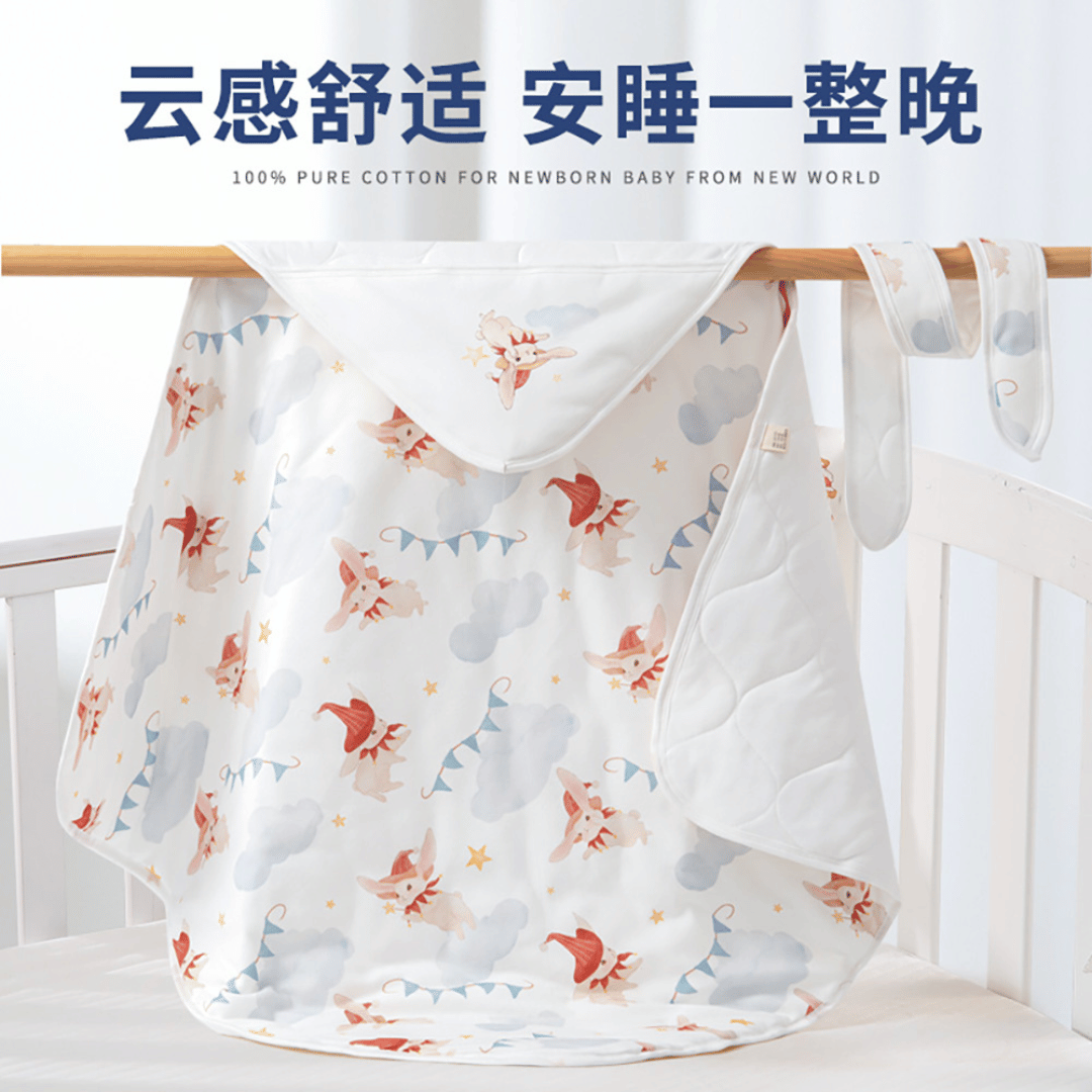 Premium Pure Cotton Gauze Swaddle Blanket