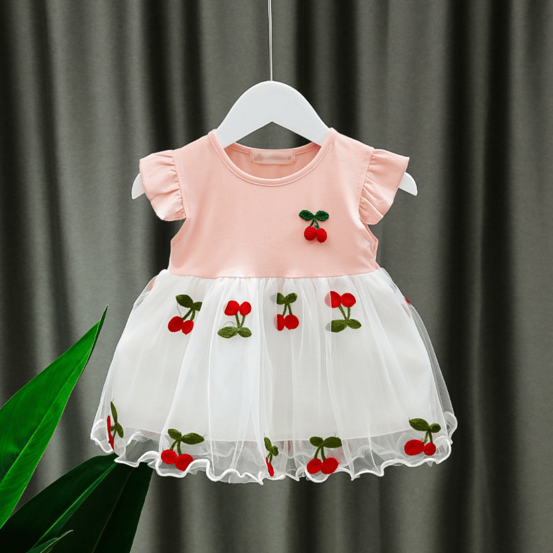 Sweet Cherry Party Dress