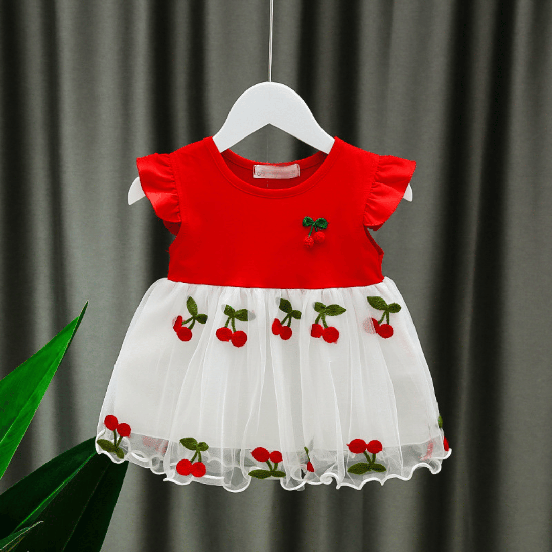 Sweet Cherry Party Dress