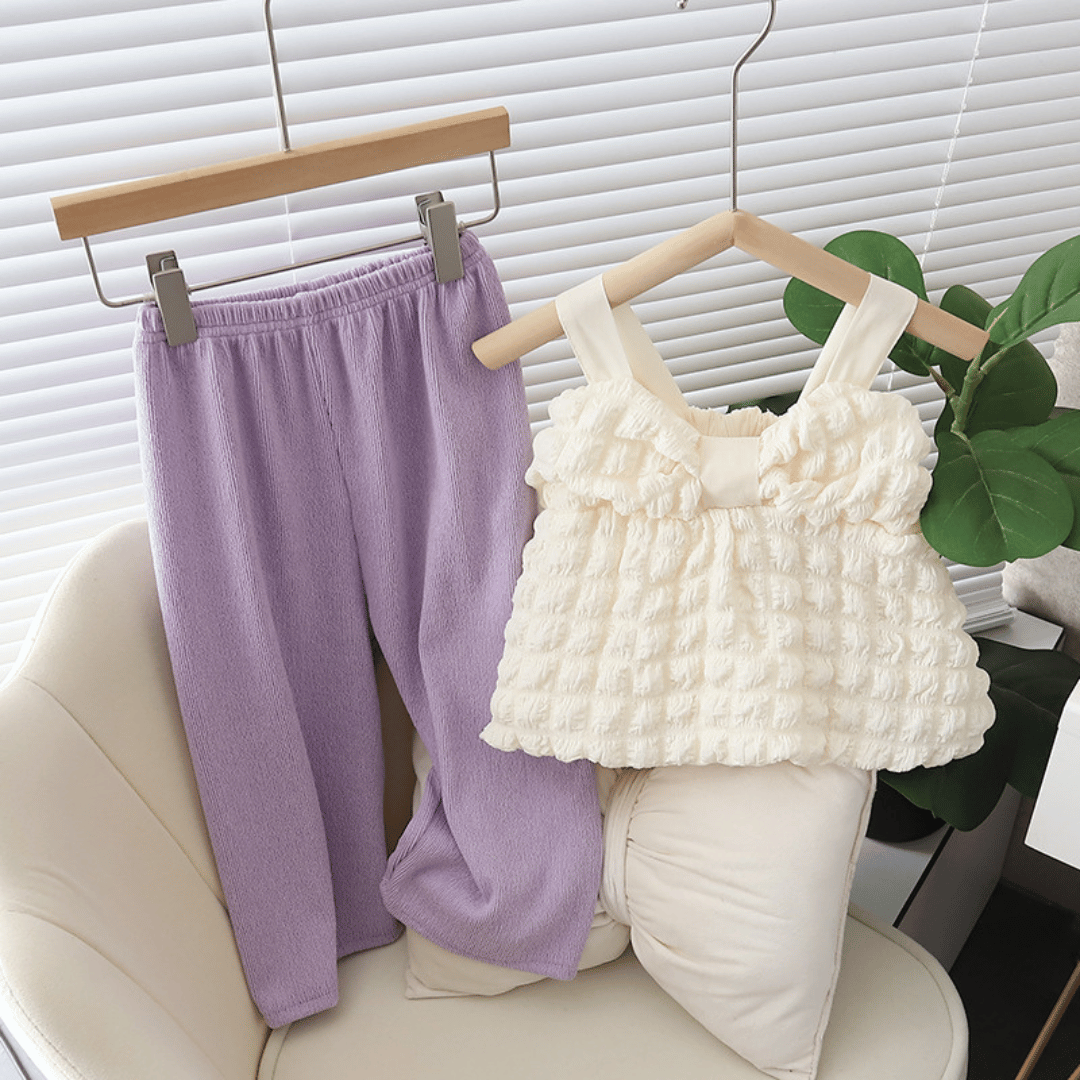 Sleeveless Top & Pants Set