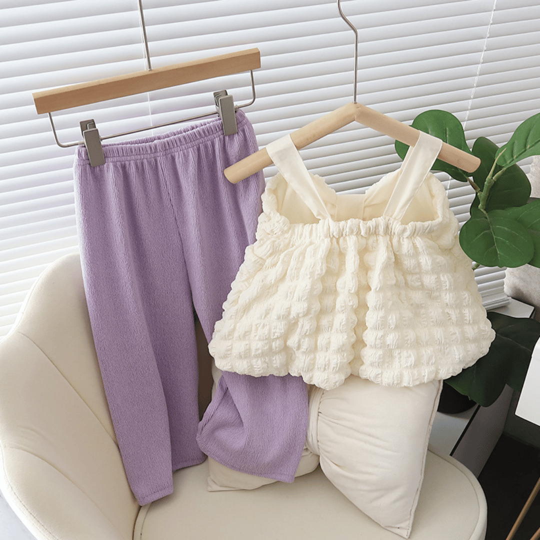 Sleeveless Top & Pants Set