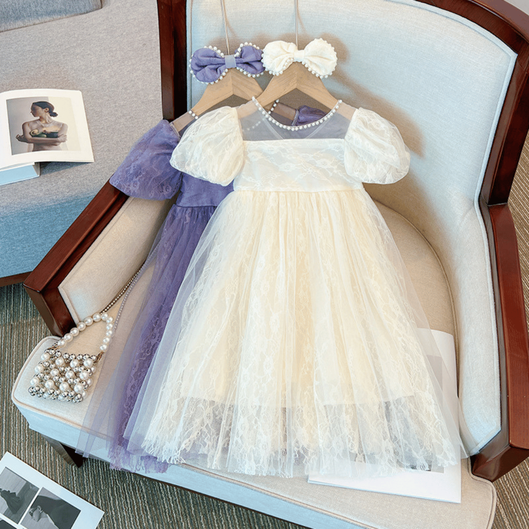 Pearl Lace Princess Dress