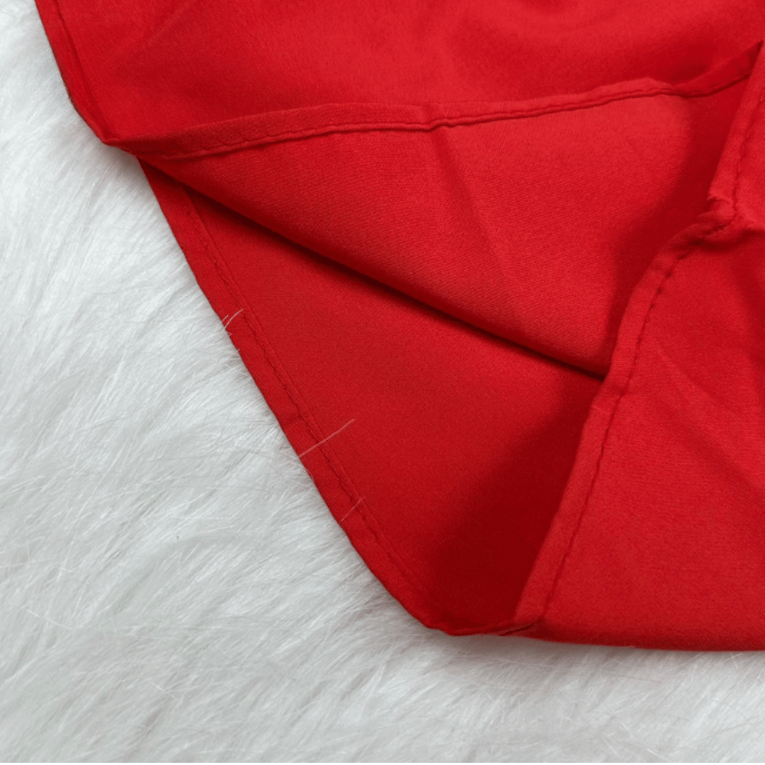 Polka Dot Puff Party Dress