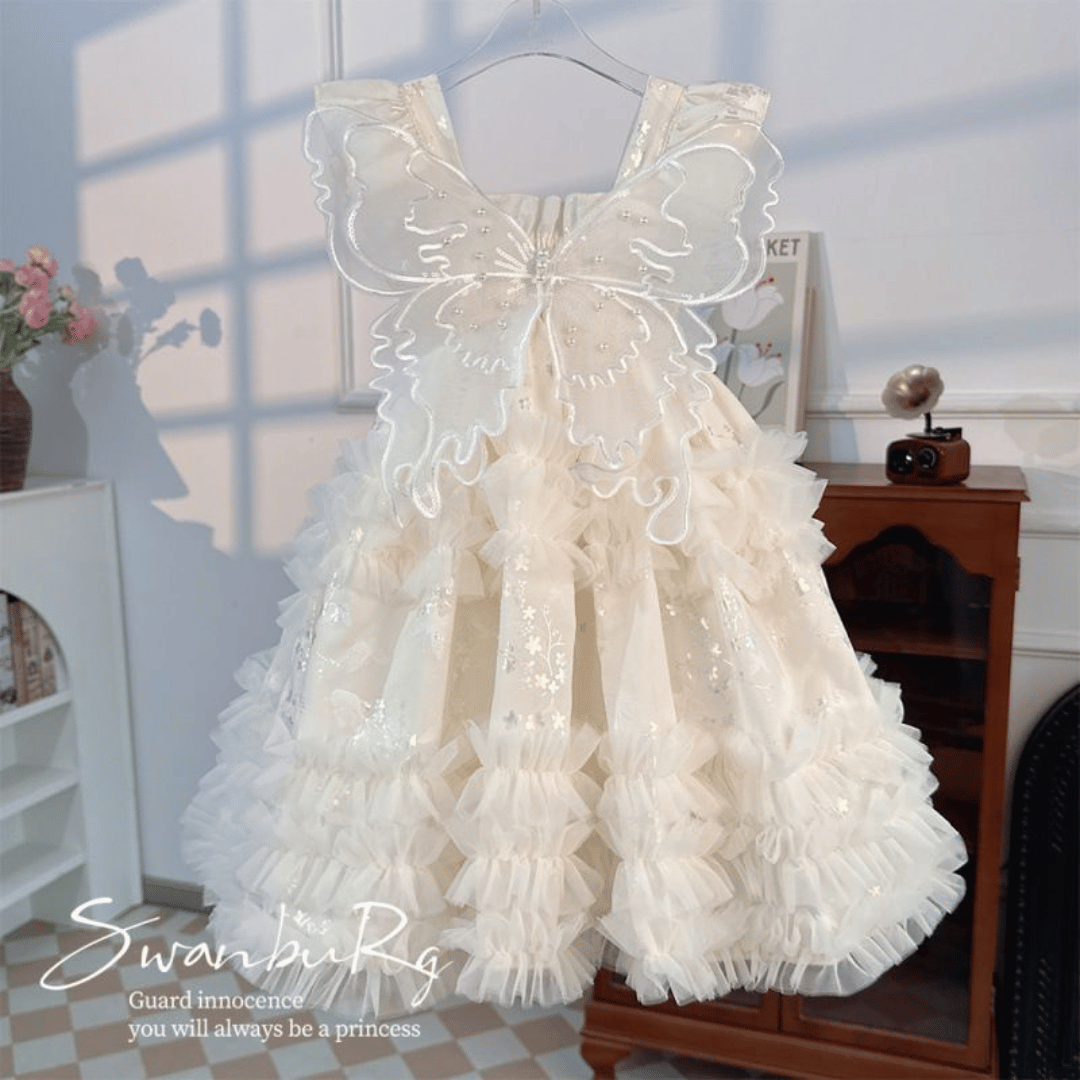 Butterfly Fairy Princess Party Dress
