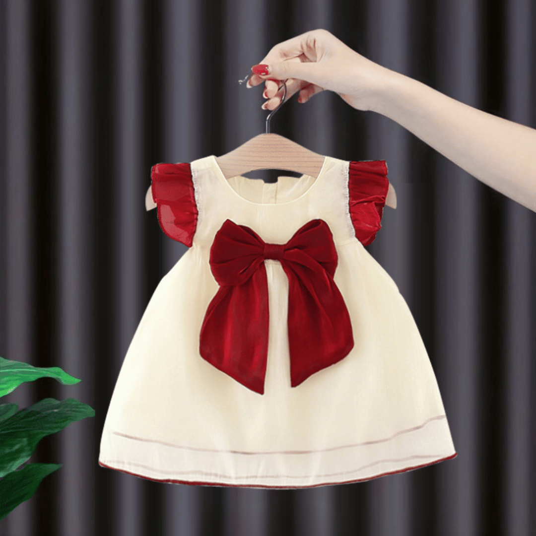 Baby Girl Big Bow Princess Dress