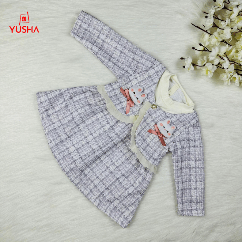 Bunny Tweed Royal Princess Dress