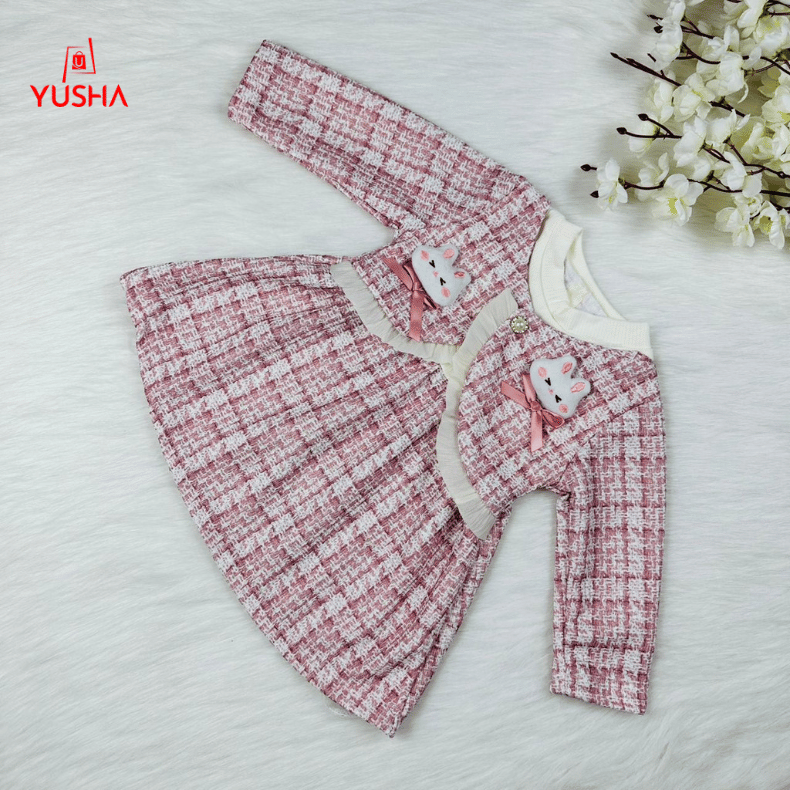 Bunny Tweed Royal Princess Dress