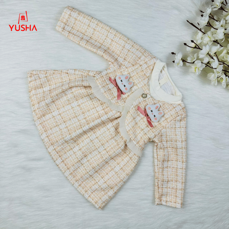 Bunny Tweed Royal Princess Dress