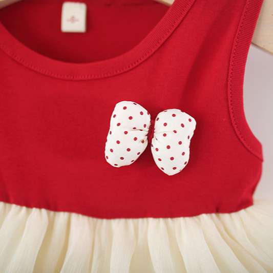 Ruby Blossom Tulle Dress