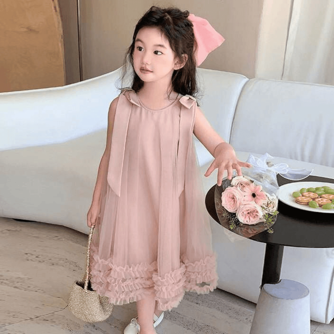Western Style Soft Mesh Princess Dress