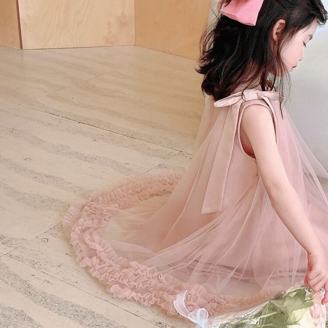 Western Style Soft Mesh Princess Dress