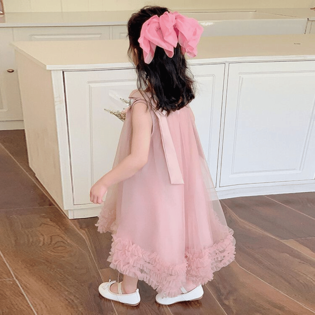 Western Style Soft Mesh Princess Dress