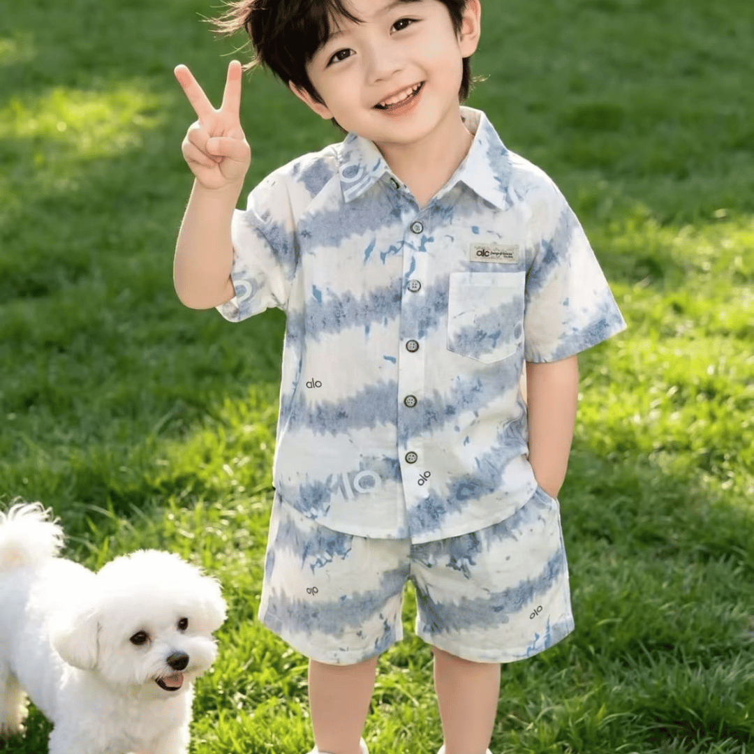 Trendy Baby Boy Summer Set