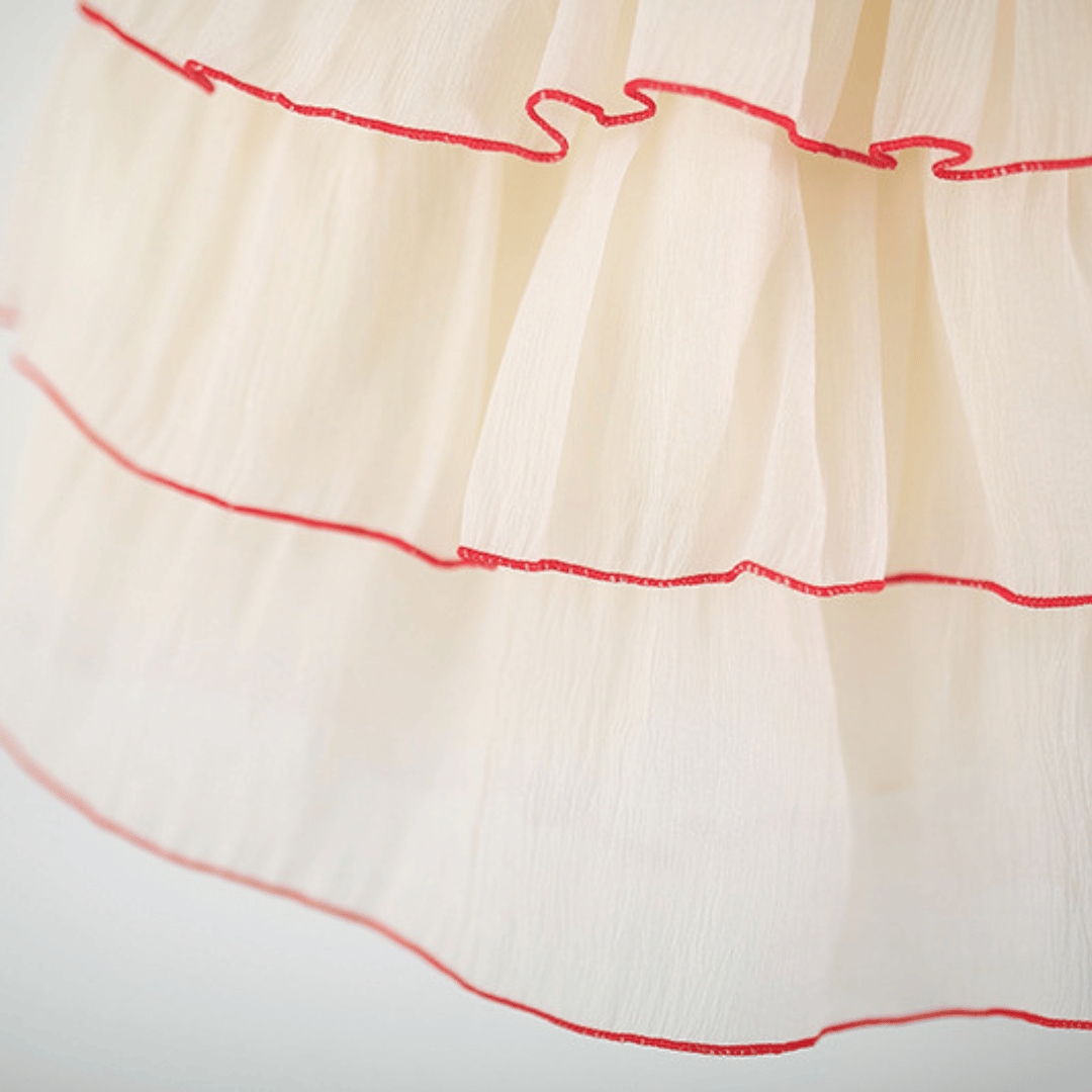 Ruby Blossom Tulle Dress