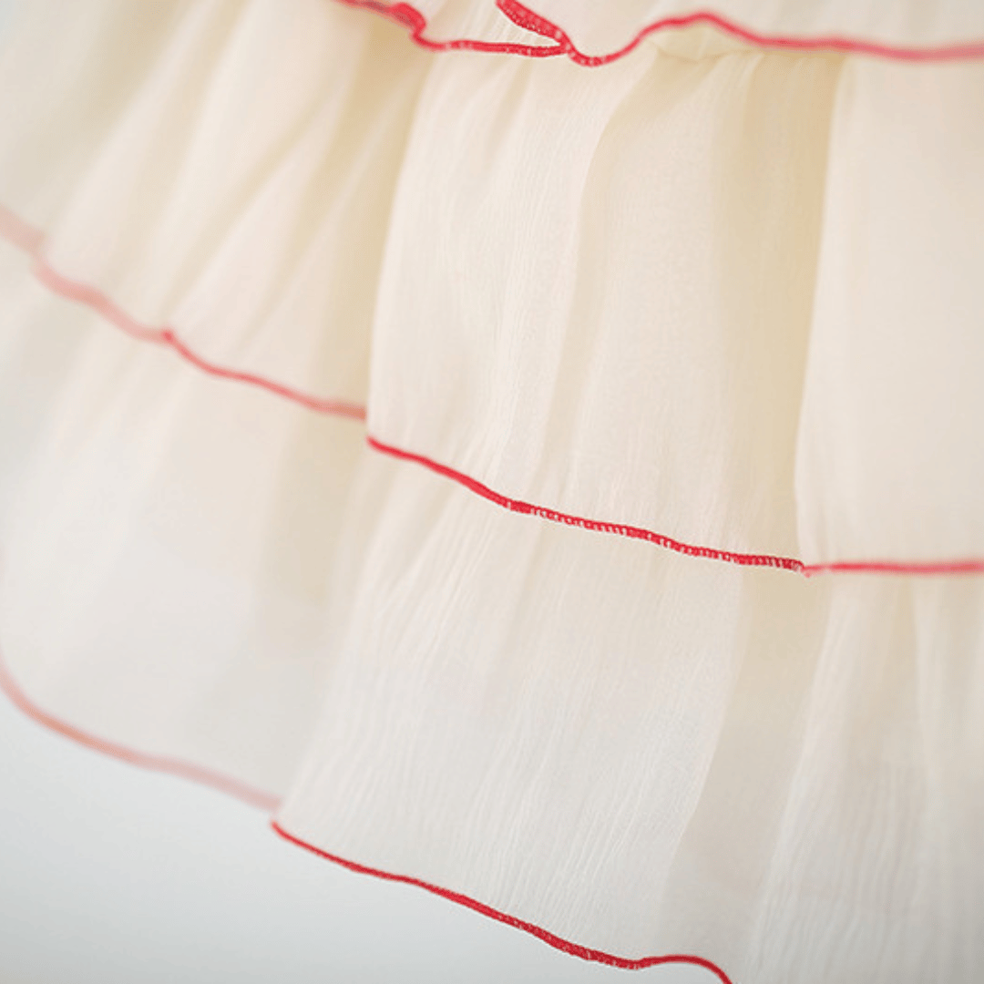 Ruby Blossom Tulle Dress