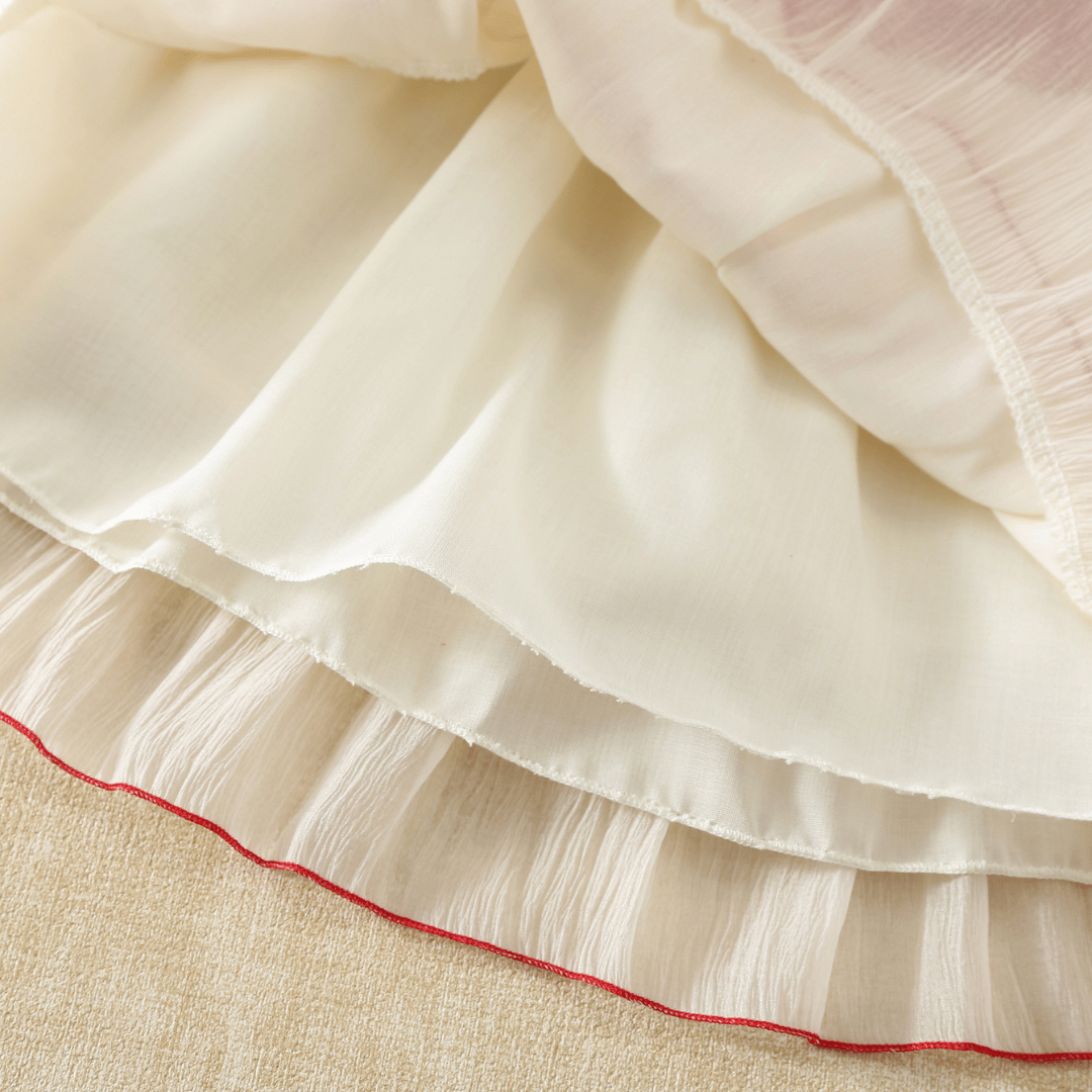 Ruby Blossom Tulle Dress